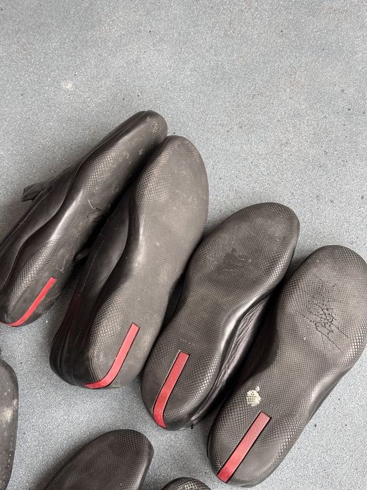 Взуття Prada 4 пари чорне red tab