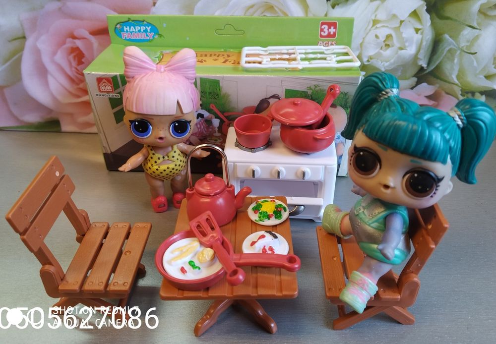 Меблі для ляльок ЛОЛ (15 видов) Мебель для кукол Лол, Барби, Poopsie