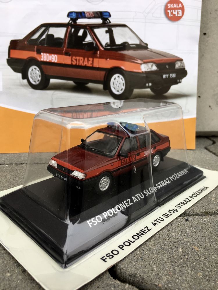 Czasopismo-Polonez ATU straż pożarna-auta PRL,model,autka,kolekcja