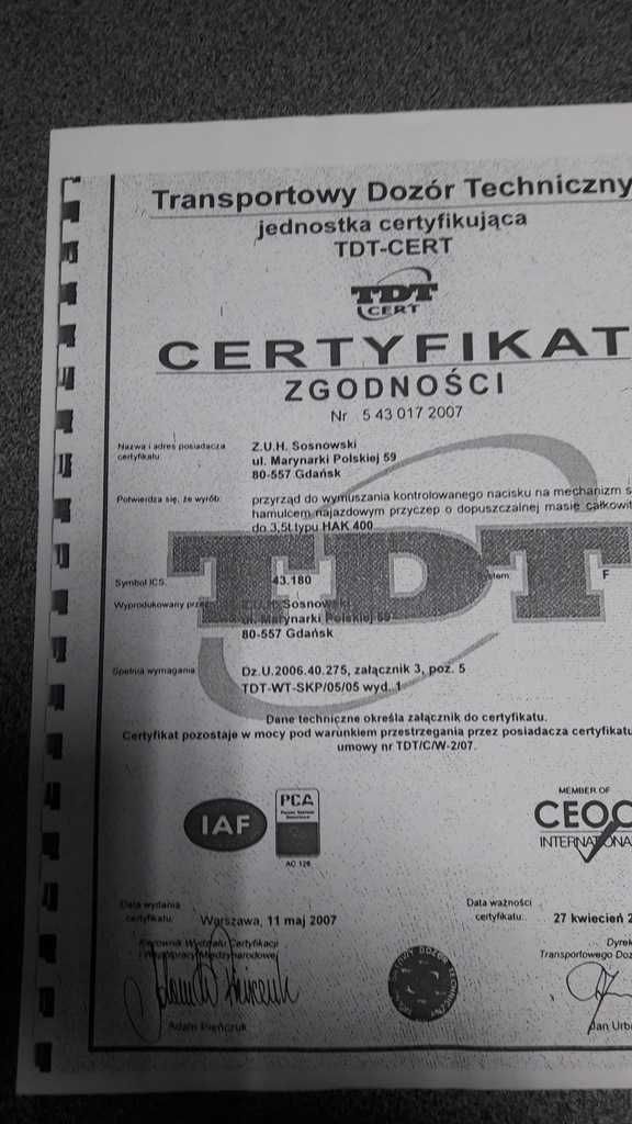 HEKA Linia diagnostyczna do SKP producent Niemcy