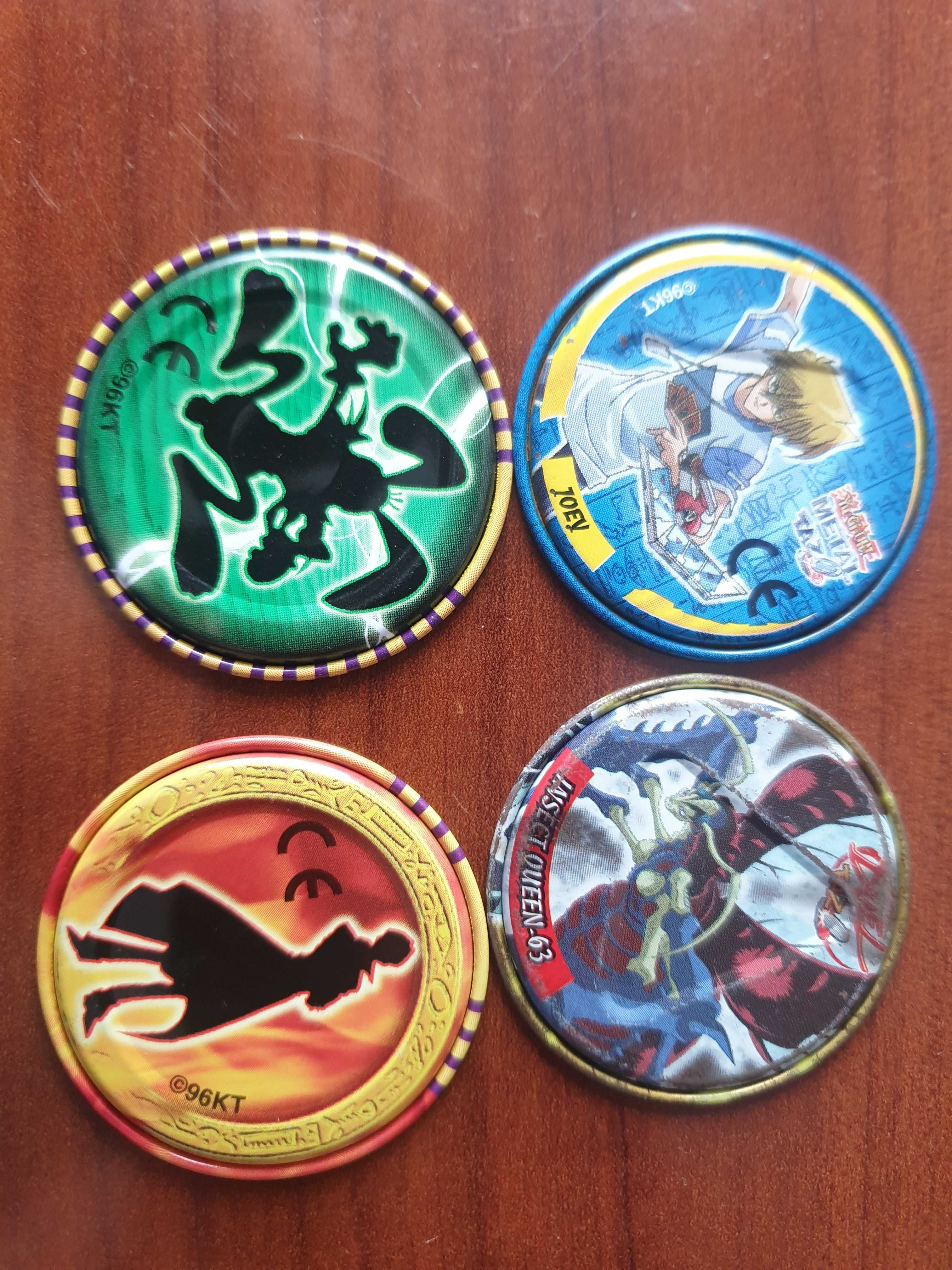 Tazo Żetony Yu-Gi-Oh! Cheetos 4 sztuki
