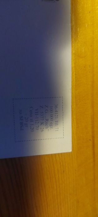 Stare pocztówki PRL Warszawa Wrocław z 1971