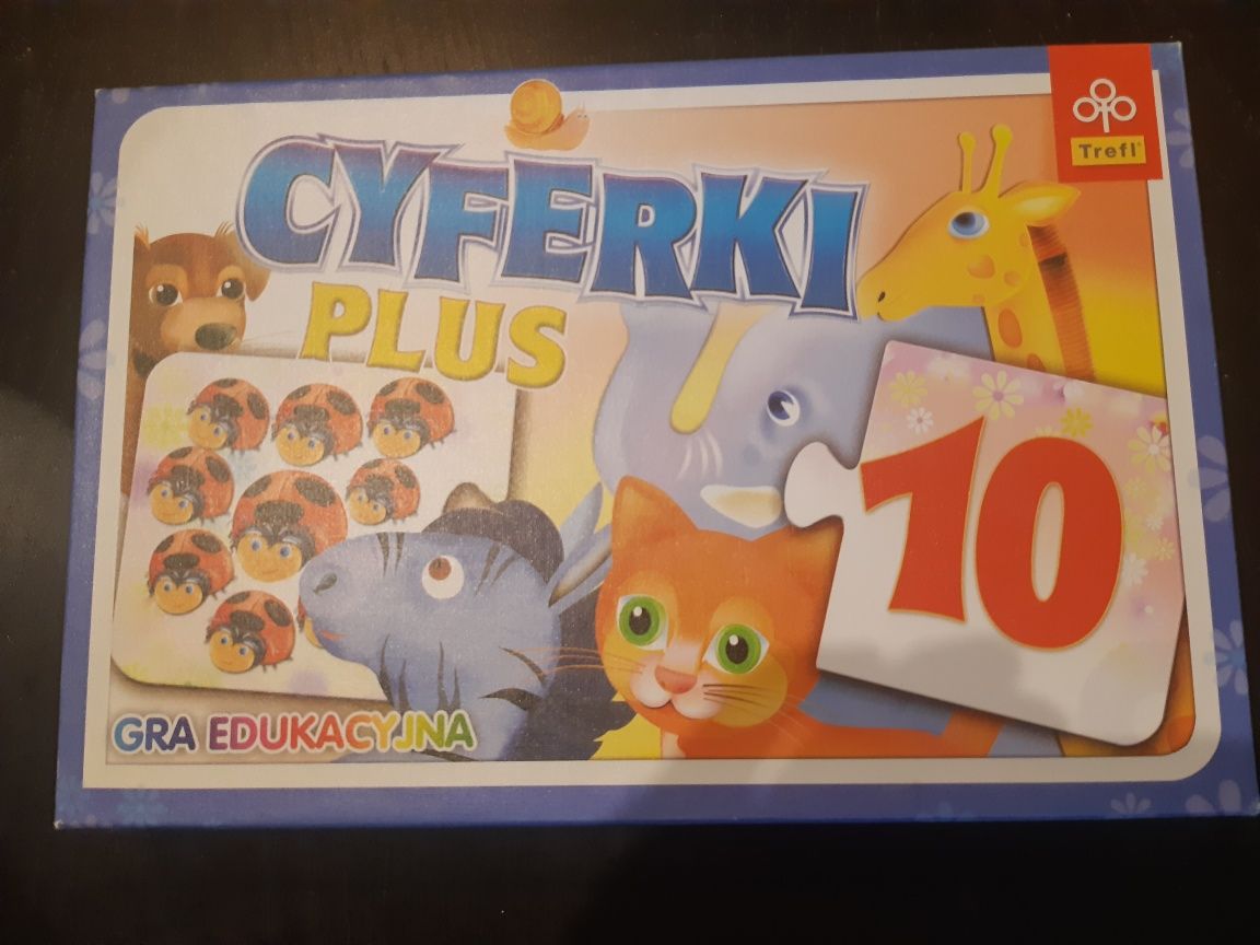 Cyferki plus puzzle marki Trefl