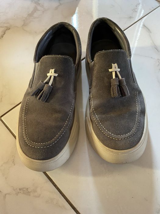 Лофери чоловічі сірі 43 розмір