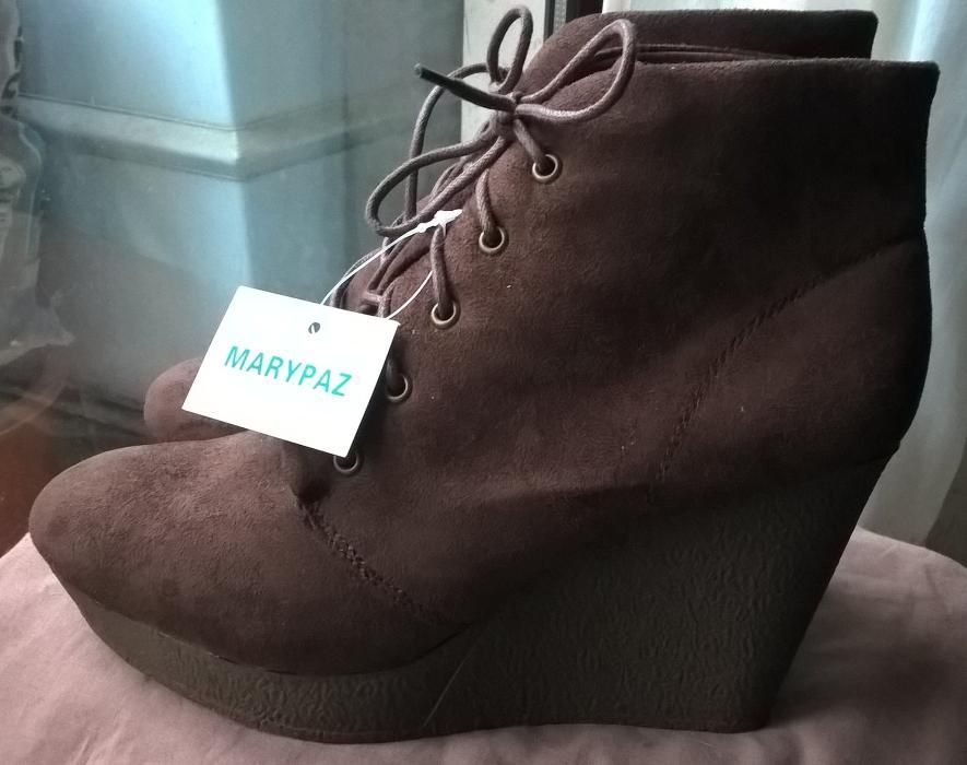 Botas MARYPAZ Camurça a Estrear