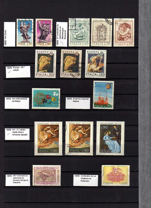 Selos Itália de 1968 a 1975