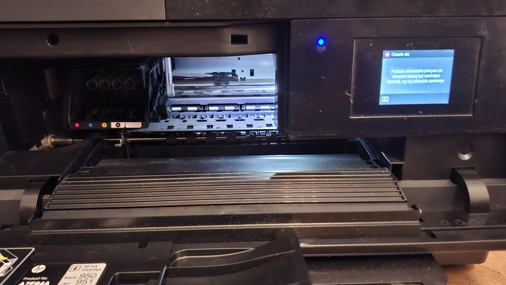 2 drukarki HP Officejet Pro 8610 i 8620 - awarie głowic