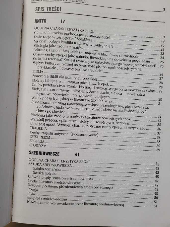 Vademecum maturzysty Literatura Robert Grzegorzewski