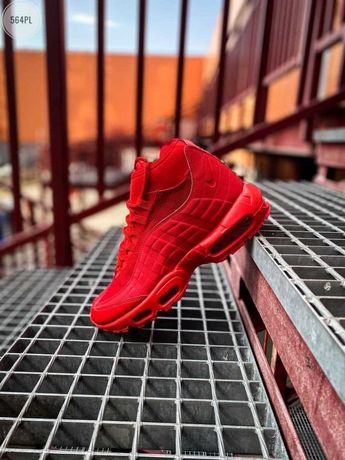 Nike Air Max 95 Sneakerboot Red  Кроссовки (40-45) АКЦИЯ!