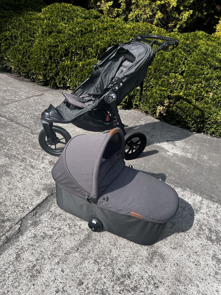 Baby Jogger City Elite 2 - wózek spacerowy, zestaw 2w1 z gondolą