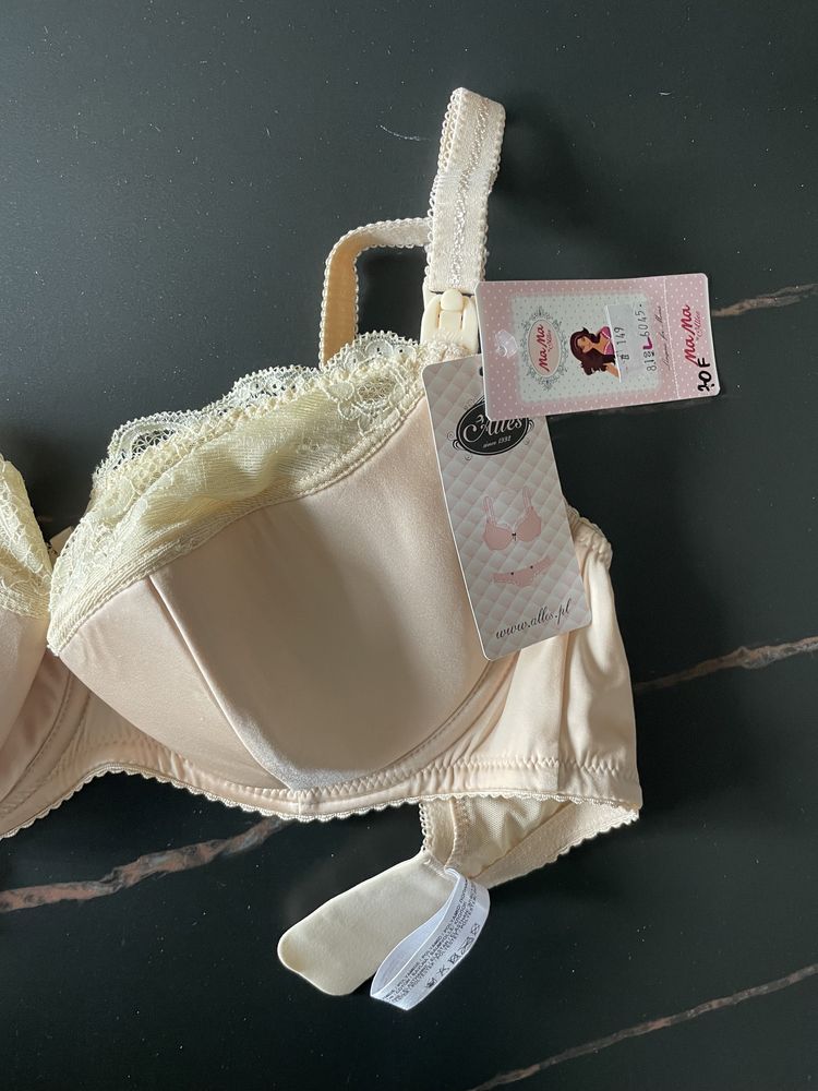 Biustonosz nowy 75F do karmienia polskiej firmy Alles by Mama