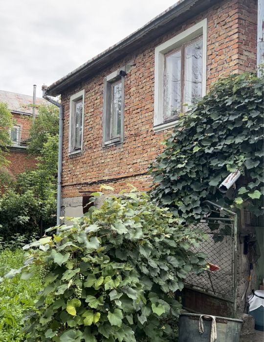 Будинок цегляний, газ, великий сад, гараж, господарські споруди