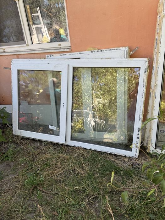 Вікна металопластикові , майже нові, у використанні не були