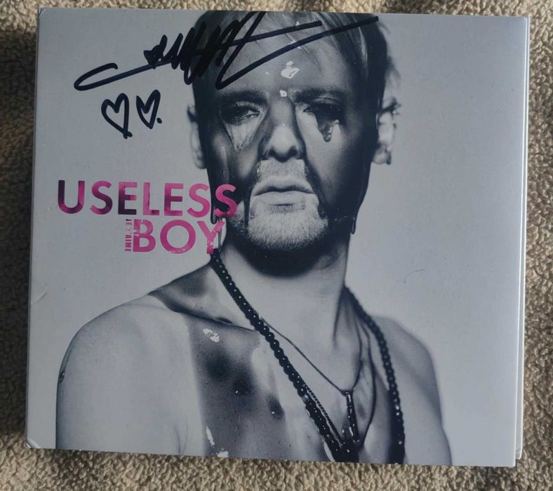Je T'aime Useless Boy Autografy! Nowa Cold Wave! Kolekcjonerski Unikat