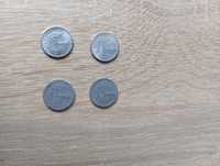 Monety aluminiowe 1gr z 1949r 4sztuki