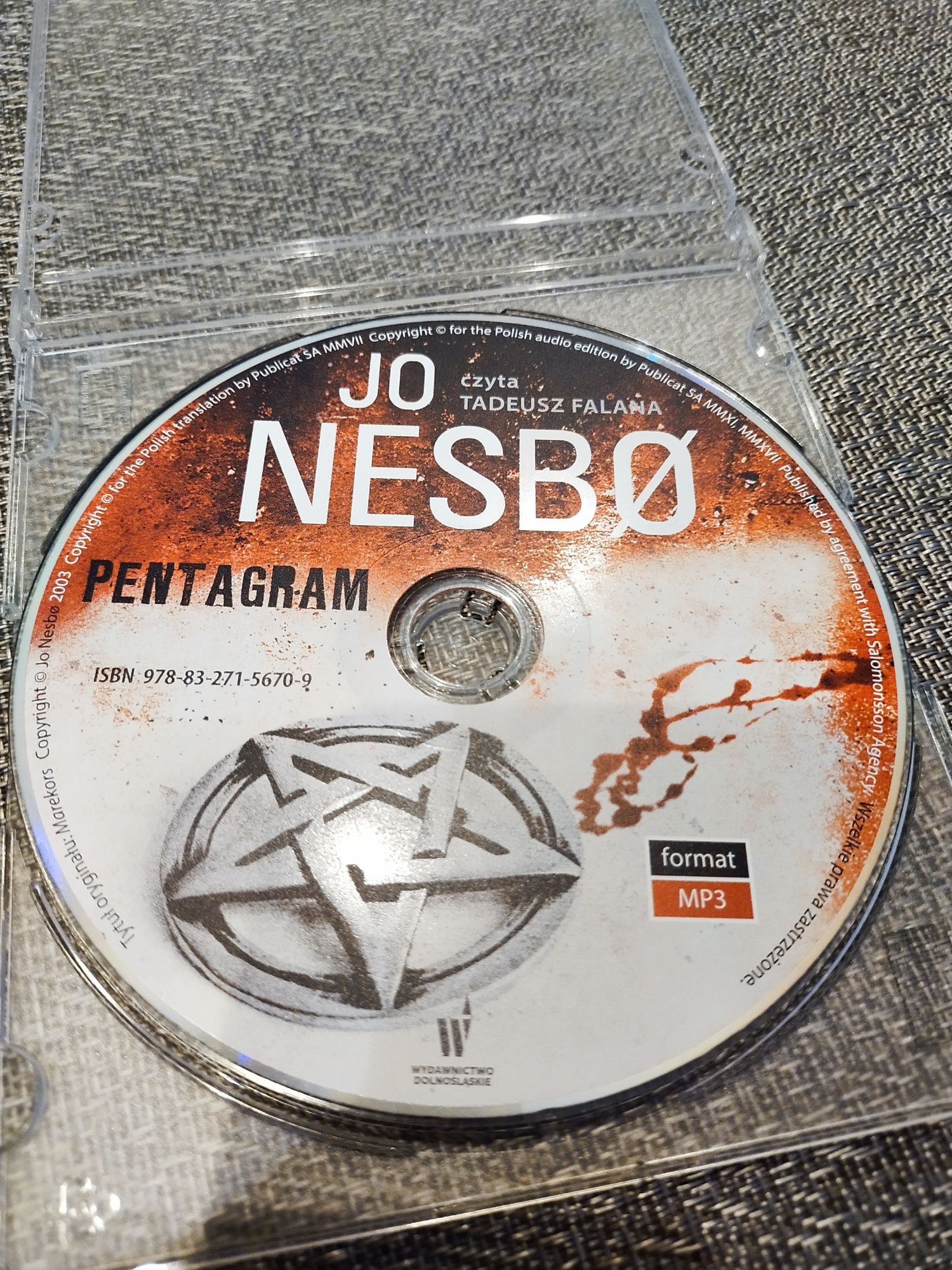 Jo Nesbo Pentagram audiobook