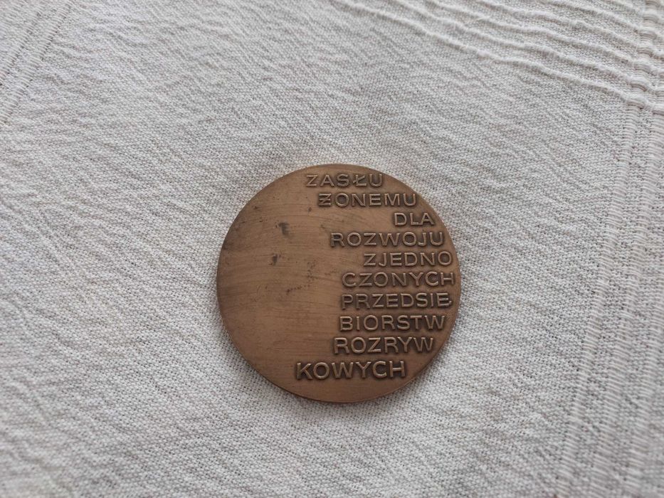 Medal ZPR cyrk cyrkowy Zjednoczone Przedsiębiorstwa Rozrywkowe