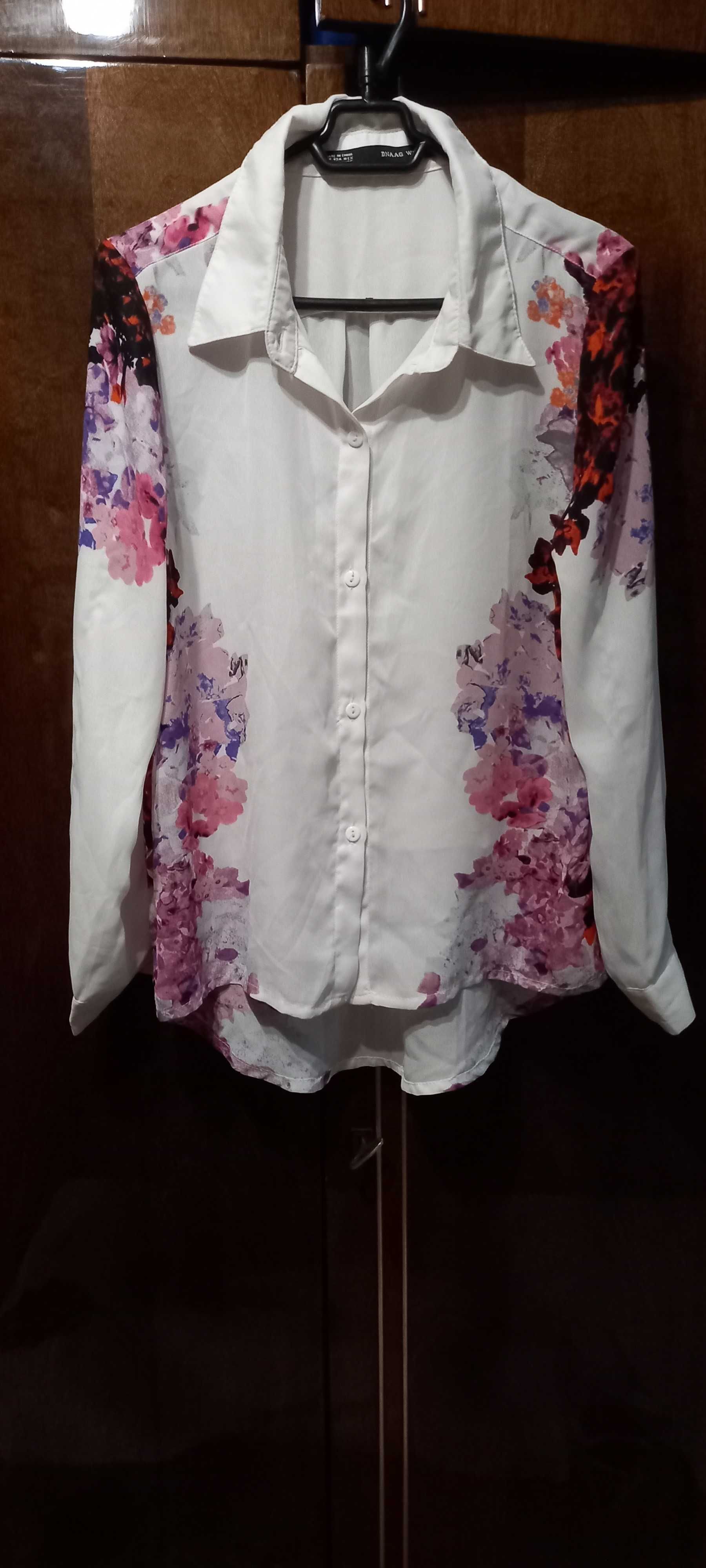 Блуза, блузка  нарядная женская с длинным рукавом  S. р 44-46 б у