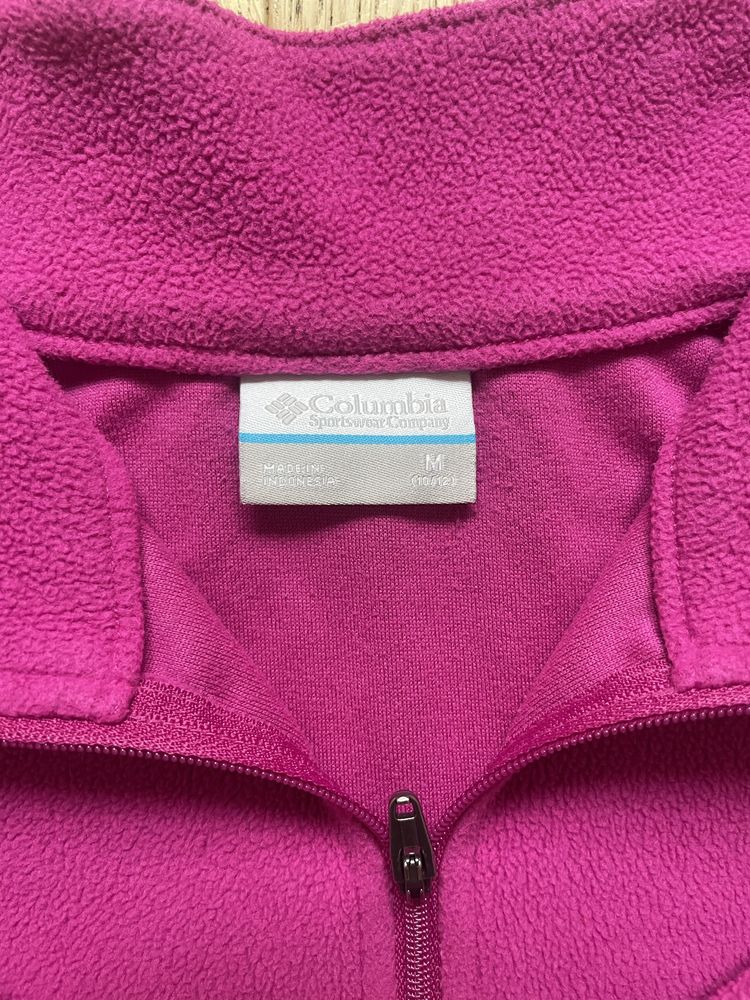 Bluza, Polar zimowy, narciarski Columbia dziewczynka, r. 140