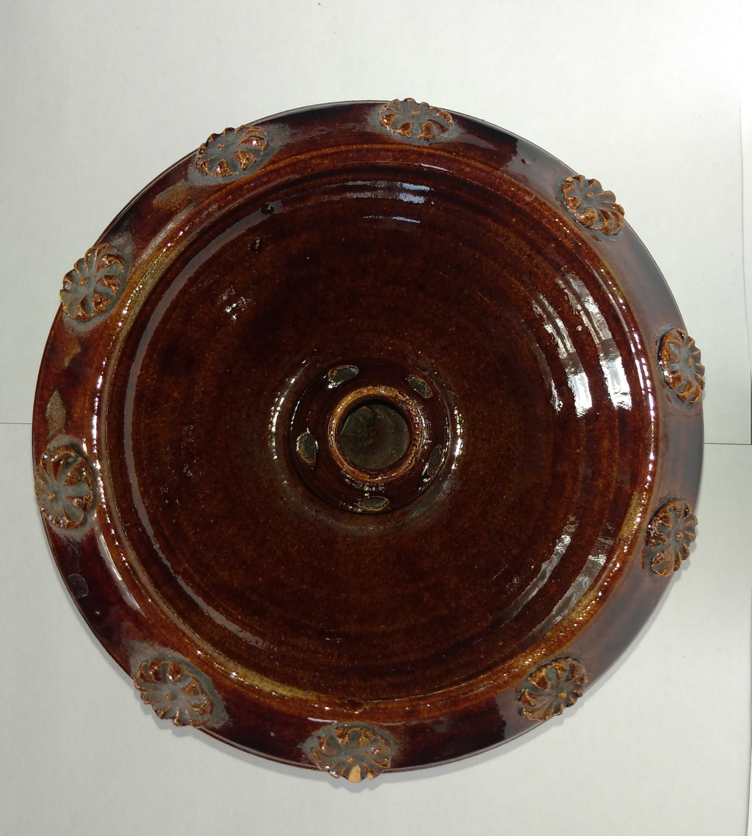 Декоративна керамічна ваза для квітів ікебани. Гарний вінтажний стан.