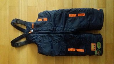 Spodnie zimowe, ocieplane, narciarskie Coccodrillo r.74