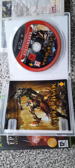 Star wars episode 3 evenge of the sith/God of war 3/Gran turismo 4