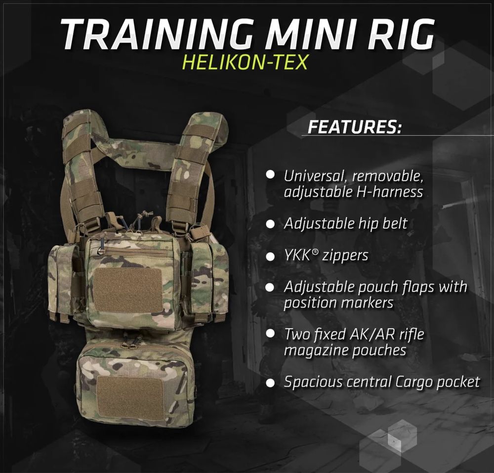 Розвантажувальна система Helikon-Tex Training Mini Rig (TMR) MultiCam