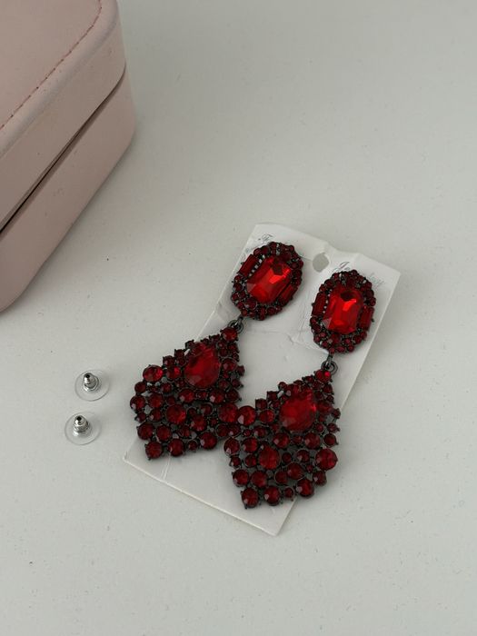 kolczyki ifbb bikini fitness npc bodybuilding fitmodel długie wiszące