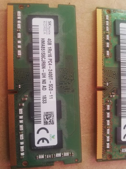 Pamięć RAM do laptopa stan nie sprawdzone