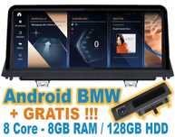 Ekran wyświetlacz Android BMW - X5 E70 - X6 E71 + Kamera cofania!