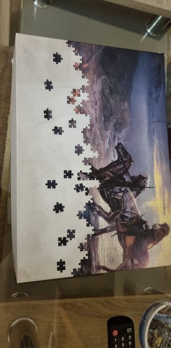 Puzzle Wiedźmin Geralt i Ciri Wiedźmin 3