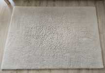 Beż Pluszowy dywan miękki aksamitny rabbit rozm.120cm x 160cm
