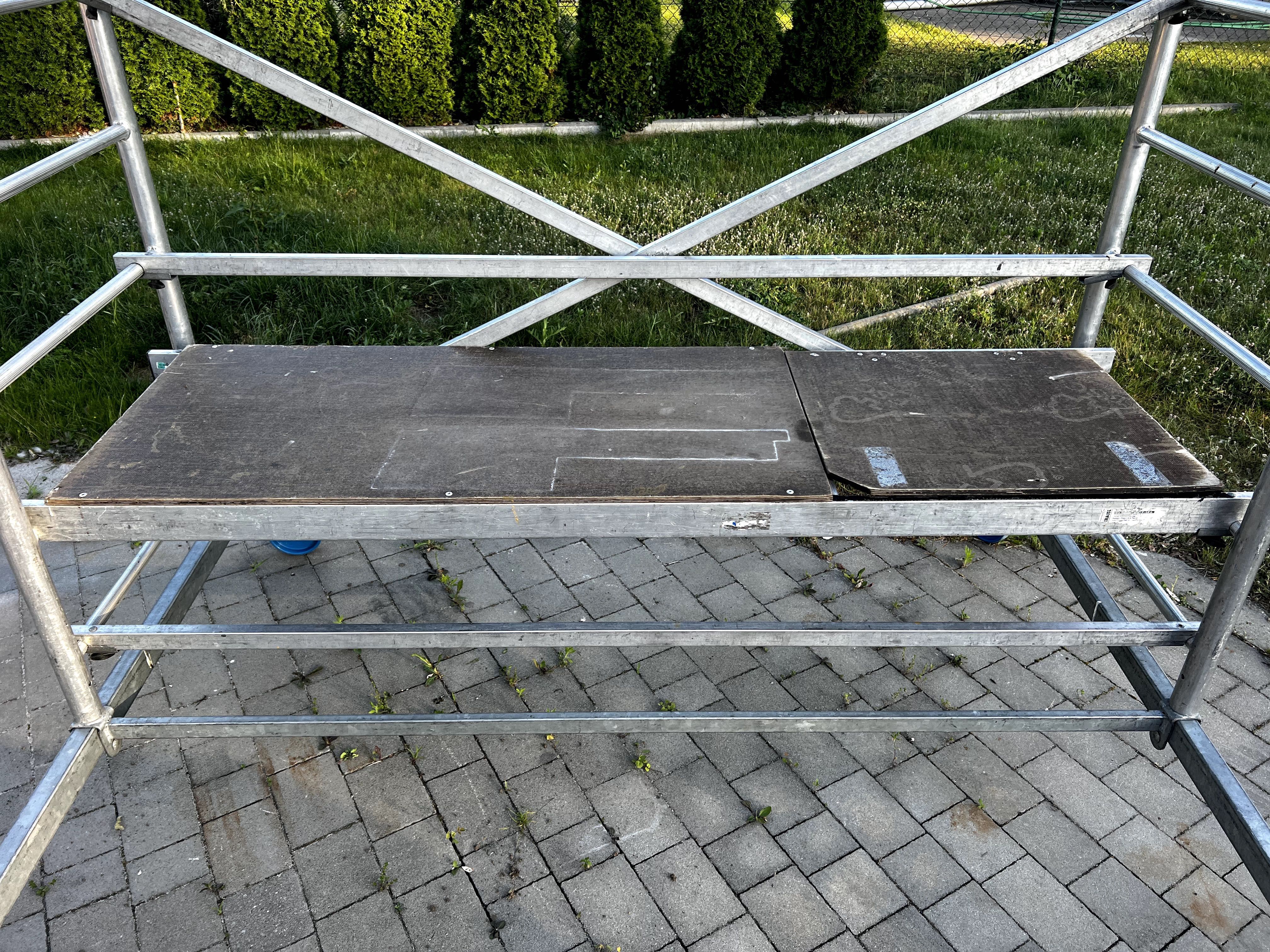 Rusztowanie jezdne aluminiowe Krause Protec 1.0, 10,30 wys. roboczej.