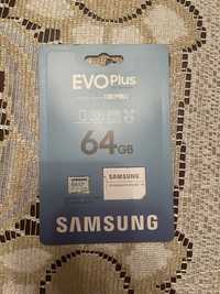 Karta pamięci Samsung EVO Plus 64GB z adapterem