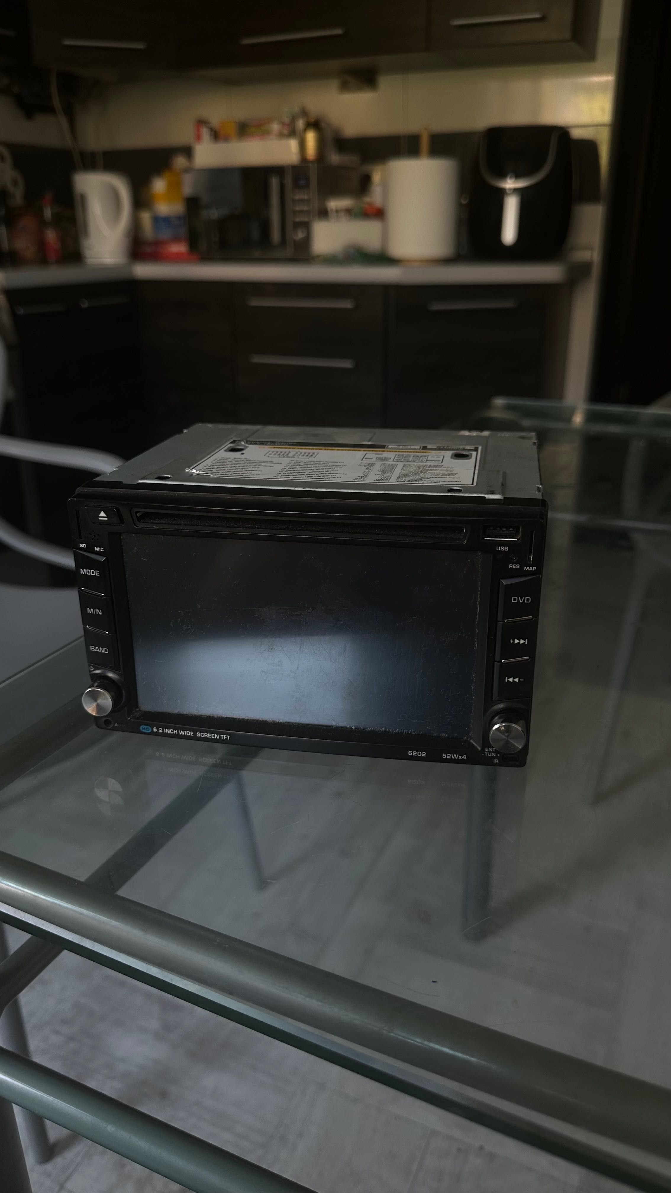 Stereo samochodowe 6202b 6,2 cali bluetooth v3.0 radio dvd player 2
