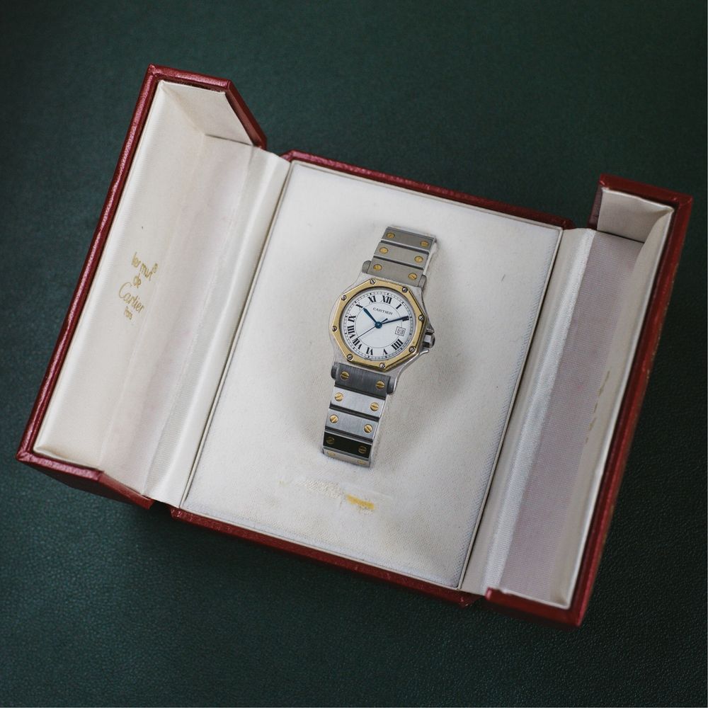 Relogio CARTIER Santos Octagom ref.2966 - com caixa