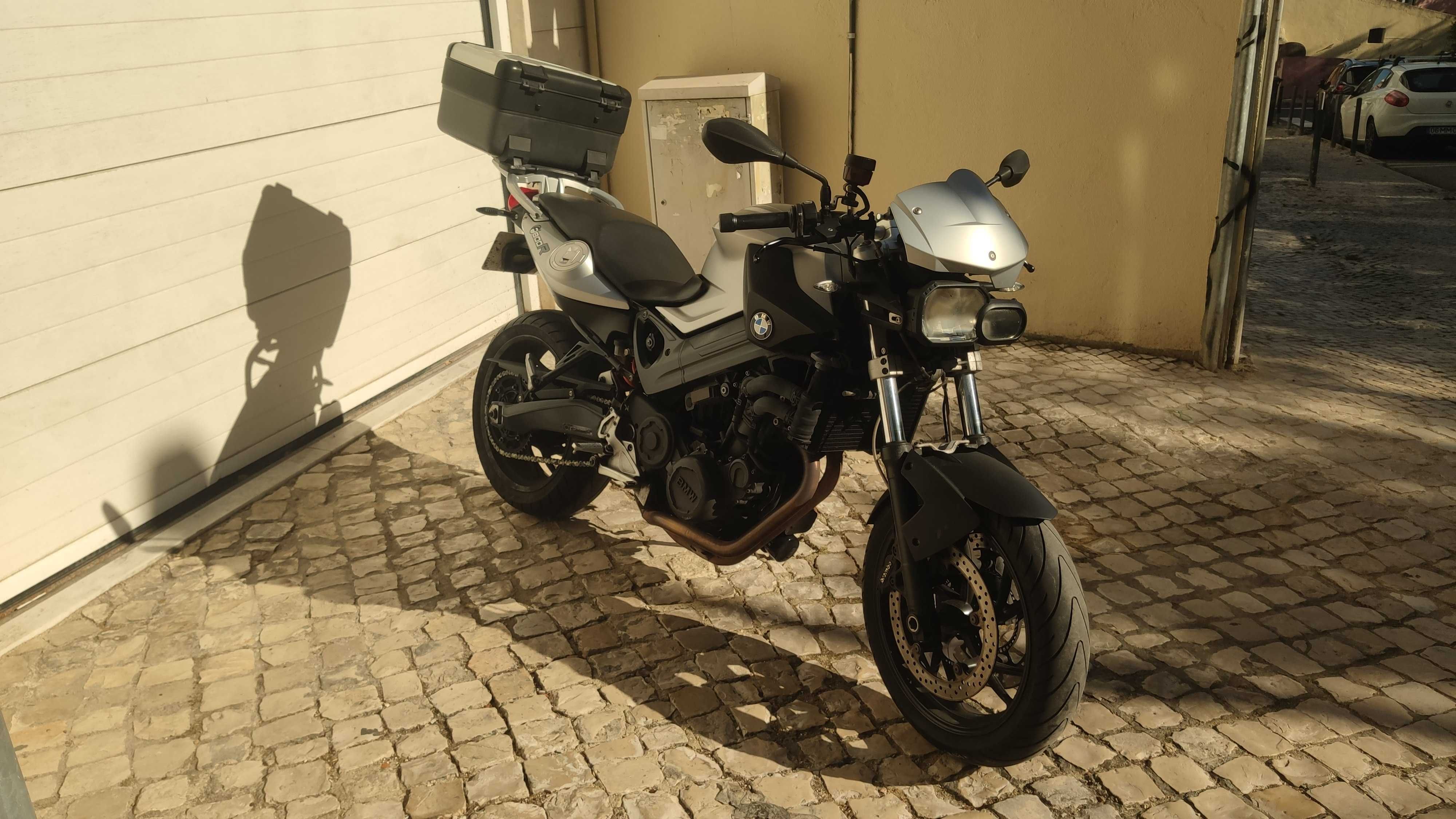 Mota BMW F800R Cinza