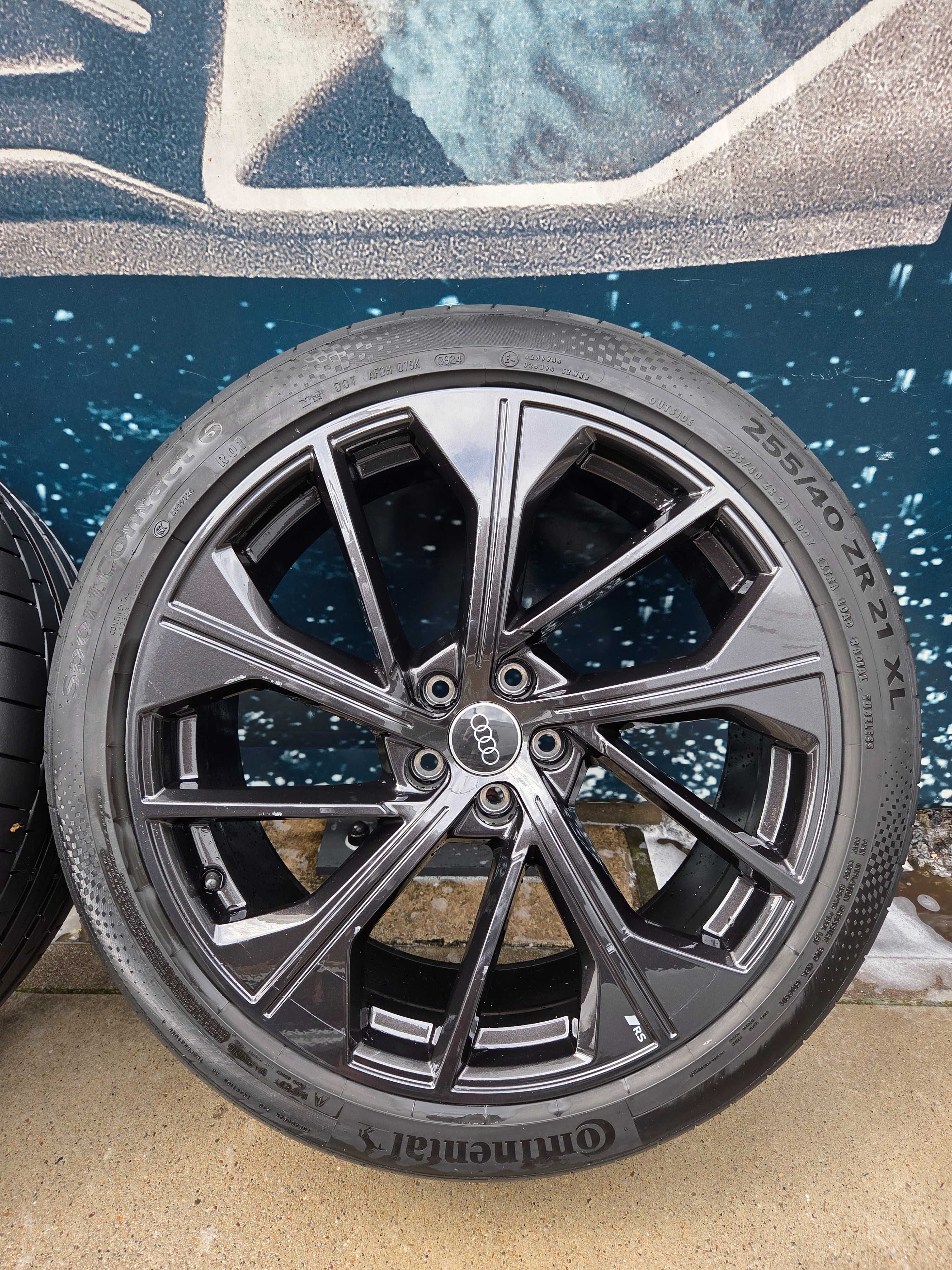 Koła felgi opony letnie 255/40 21' Audi RS Q5 SQ5 80A 5x112 ET34
