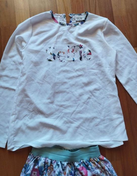 Conjunto de calças e túnica 12 anos