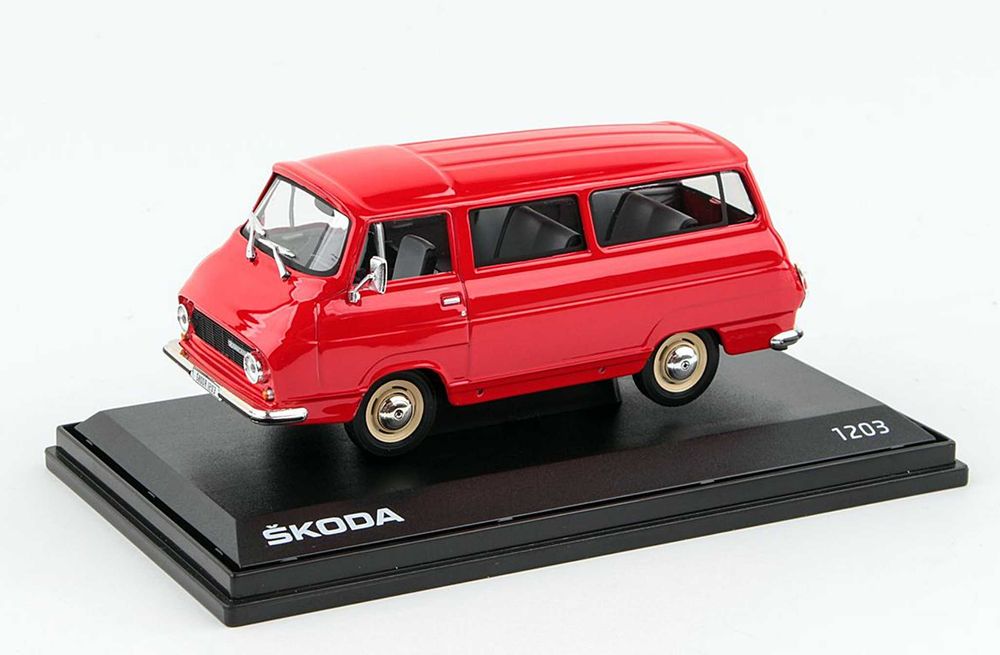 Skoda 1203 (1974) Jasnoczerwony Abrex 1:43