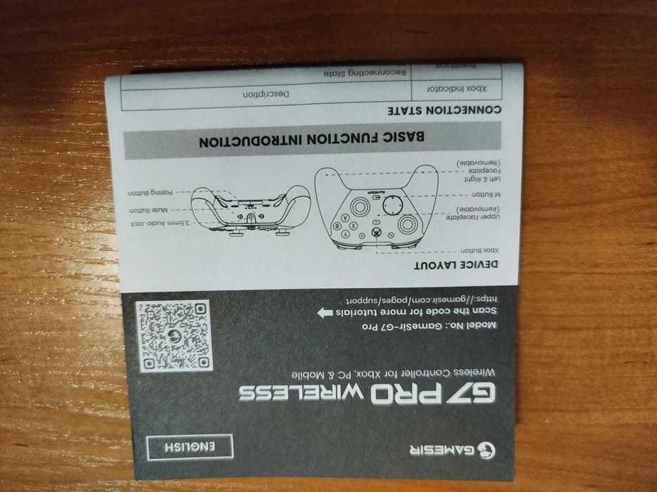 GamePad GameSir G7 Pro Wuchang Featherless Edition