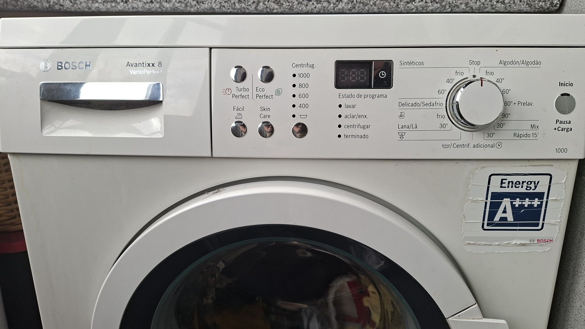 Máquina de Lavar Roupa Bosch 8kg
