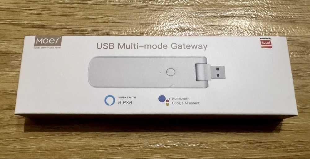 MOES WiFi & Zigbee & Bluetooth шлюз (hub) USB Tuya - розумний дім