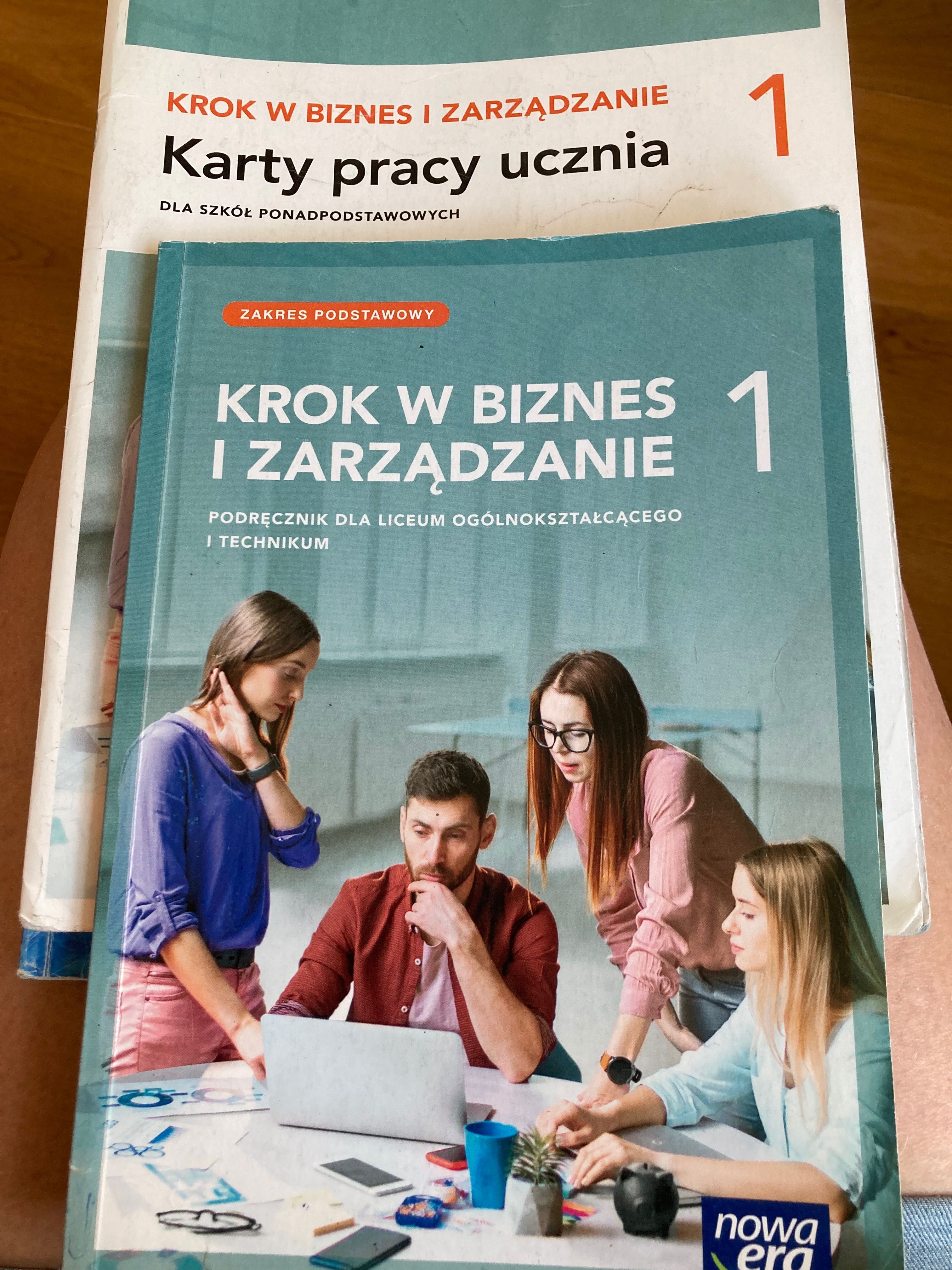 Komplet książek  LO klasa 1