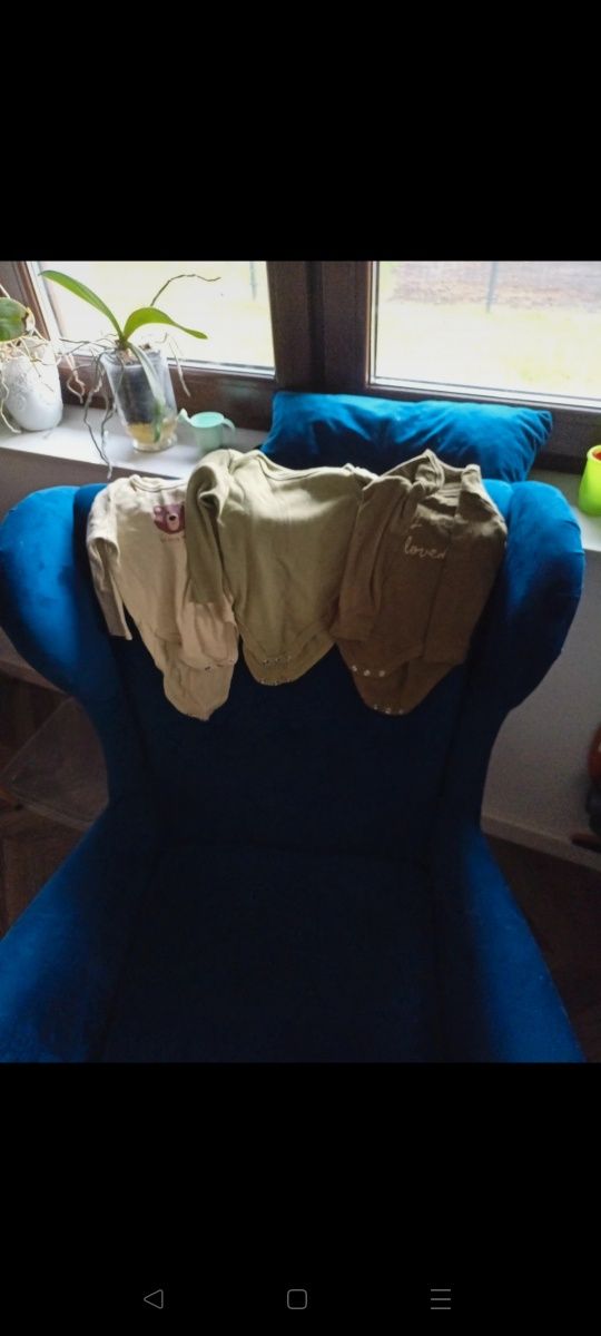 Body kopertowe 3 szt rozmiar 80