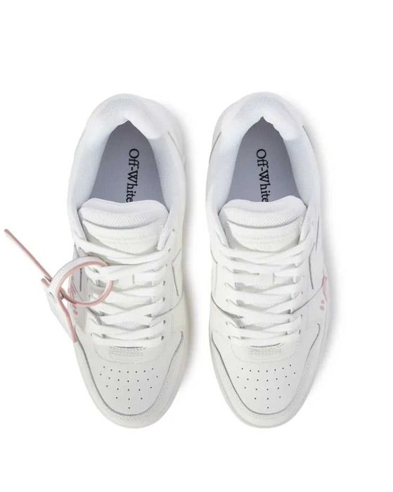 Кросівки Off White Out Of Office 'For Walking' Sneakers White-Pink