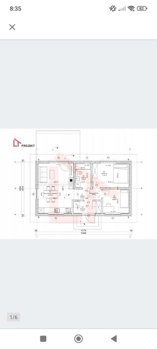 Nowy projekt domu szkieletowego 70m zabudowy na zgłoszenie.