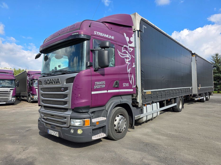 Scania R410 zestaw przejazdowy 2017 WIELTON