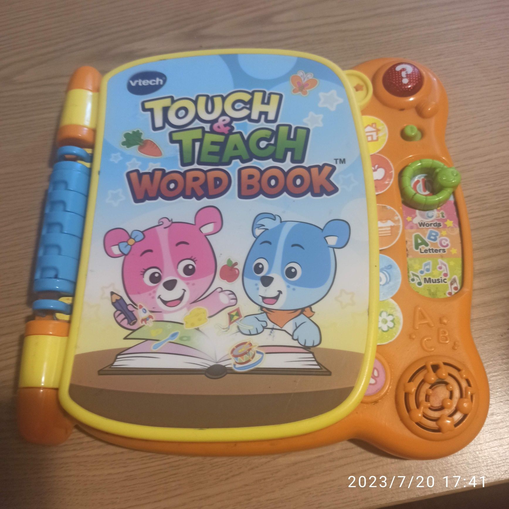 Говорящая книга учит английский touch and teach word book V Teach