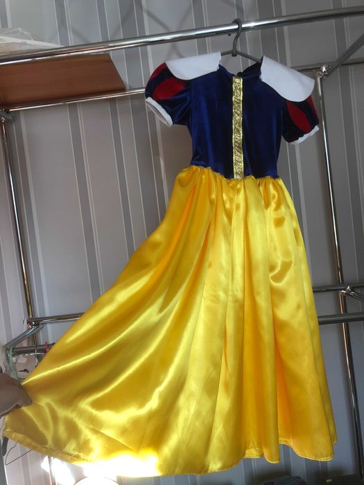 платтє - атлас + вельвет - Білосніжка